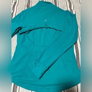 Lululemon Teal Lion Define Jacket Size 12